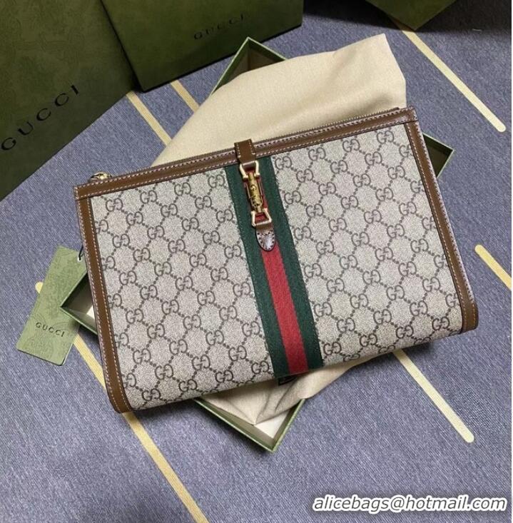 Famous Brand Gucci Ophidia pouch 647332 brown