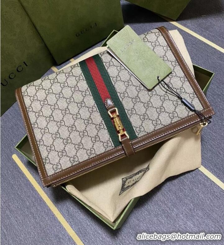 Famous Brand Gucci Ophidia pouch 647332 brown