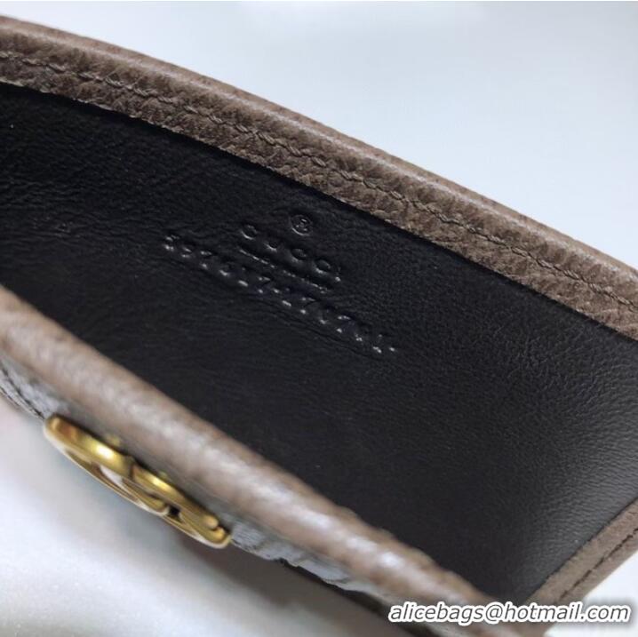 Promotional Gucci Ophidia GG card case 597617 brown