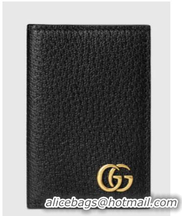 Buy Discount Gucci GG Marmont card case 547075 black