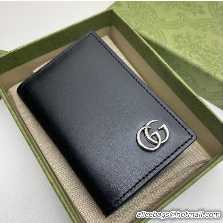 Affordable Price Gucci GG Marmont card case B547075 black