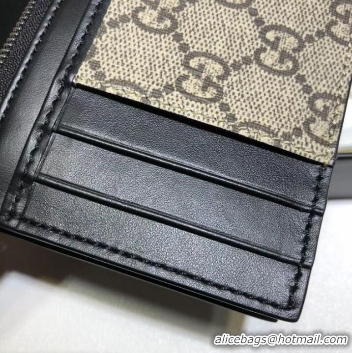 Buy Inexpensive Gucci Neo Vintage GG Supreme card case 597555 Black