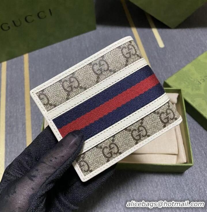 Promotional Gucci Ophidia GG wallet 597606 white