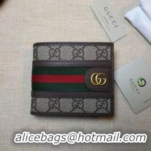 New Release Creation Gucci Ophidia GG wallet 597606 brown