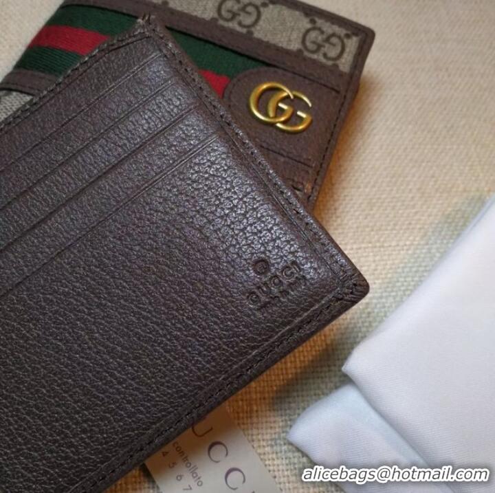 New Release Creation Gucci Ophidia GG wallet 597606 brown