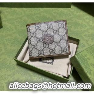 Top Quality Gucci Ophidia GG wallet 671652 brown