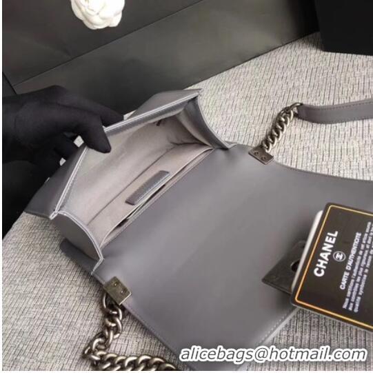 Hot Style CHANEL Le Boy Flap Bag A67086 Gray