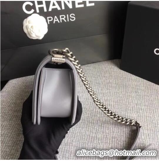 Hot Style CHANEL Le Boy Flap Bag A67086 Gray