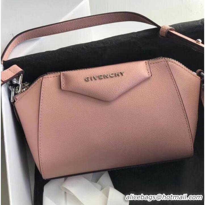 Top Grade GIVENCHY Original Leather Shoulder Bag 1870 pink