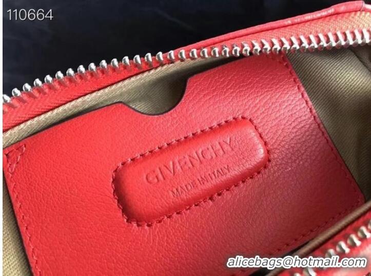 Original Cheap GIVENCHY Original Leather Shoulder Bag 1870 red