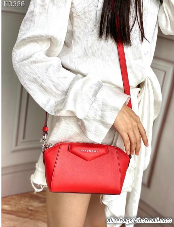 Original Cheap GIVENCHY Original Leather Shoulder Bag 1870 red