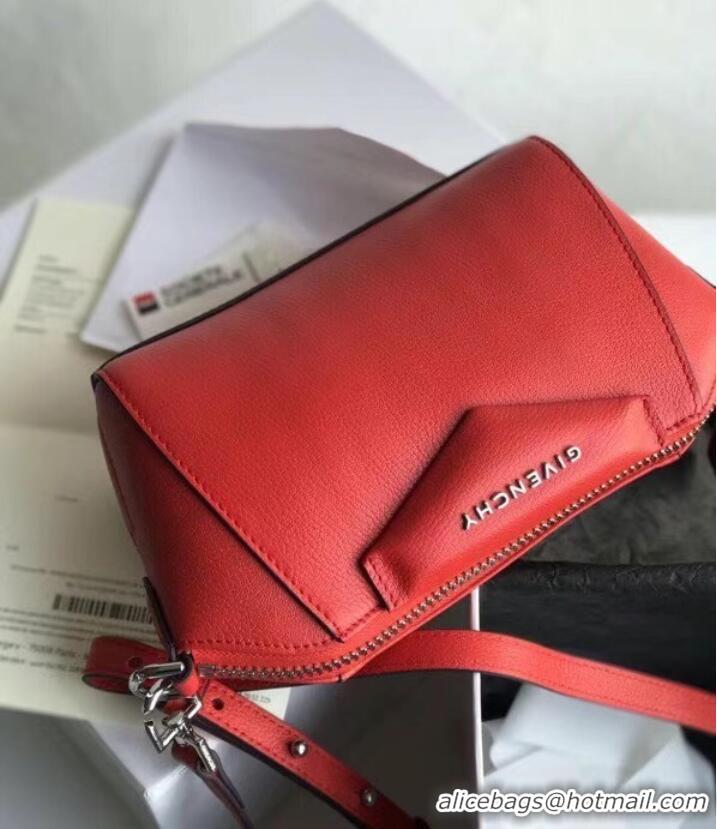 Original Cheap GIVENCHY Original Leather Shoulder Bag 1870 red