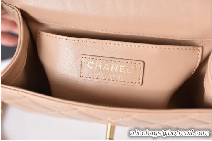 Modern Classic Chanel Flap Lambskin mini Shoulder Bag AS2615 pink