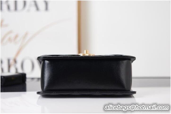 Buy Cheapest Chanel Flap Lambskin mini Shoulder Bag AS2615 black