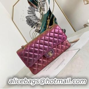 Promotional Chanel Flap Mirage Lambskin Shoulder Bag AS1112 purple