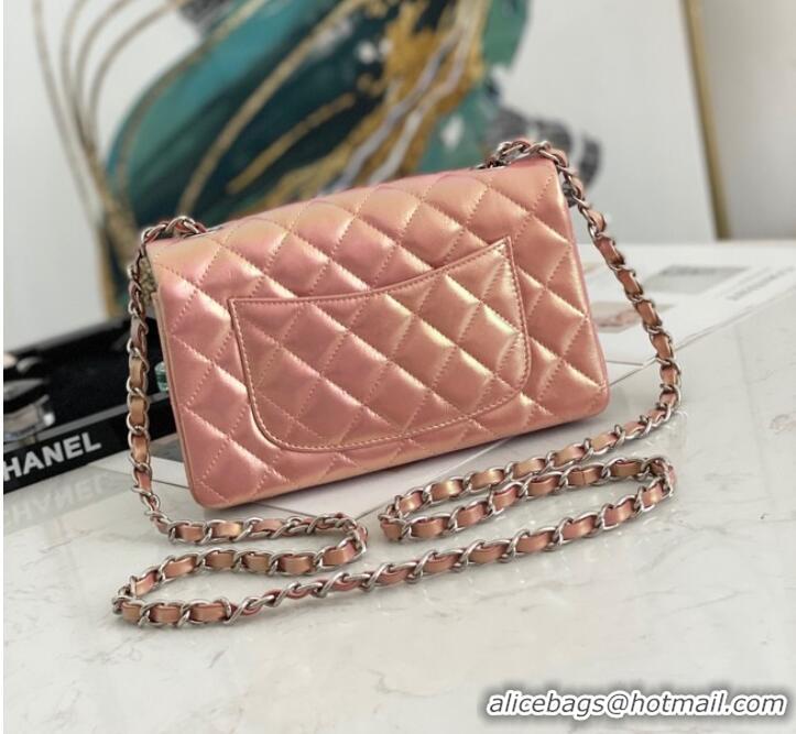 Super Quality Chanel Flap Mirage Lambskin Shoulder Bag AS1116 pink