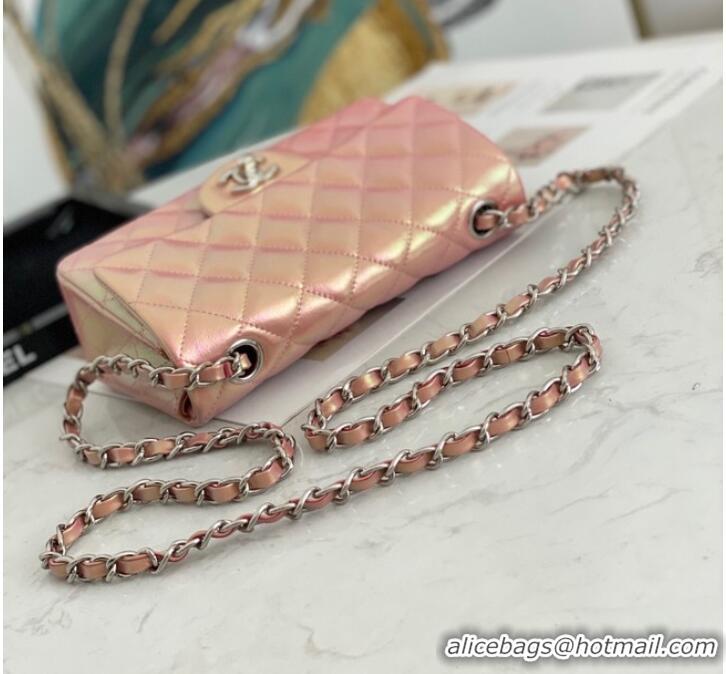 Super Quality Chanel Flap Mirage Lambskin Shoulder Bag AS1116 pink