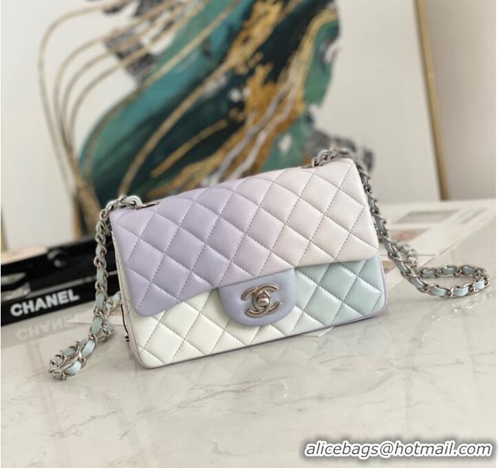 Market Sells Chanel Flap Mirage Lambskin Shoulder Bag AS1116 white