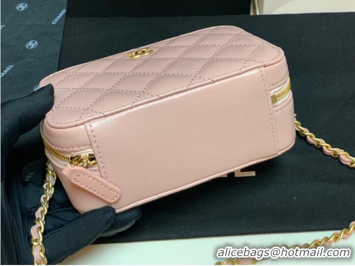 Modern Classic Chanel Lambskin camera bag AS2463 pink