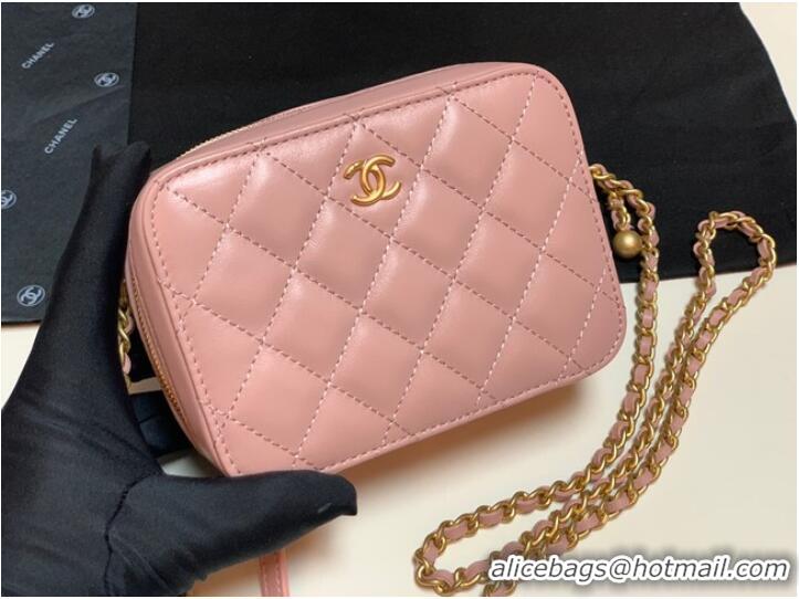 Modern Classic Chanel Lambskin camera bag AS2463 pink