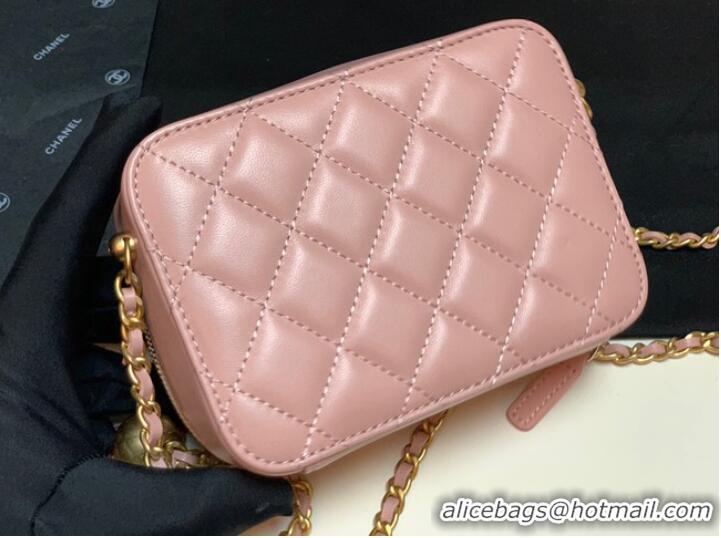 Modern Classic Chanel Lambskin camera bag AS2463 pink