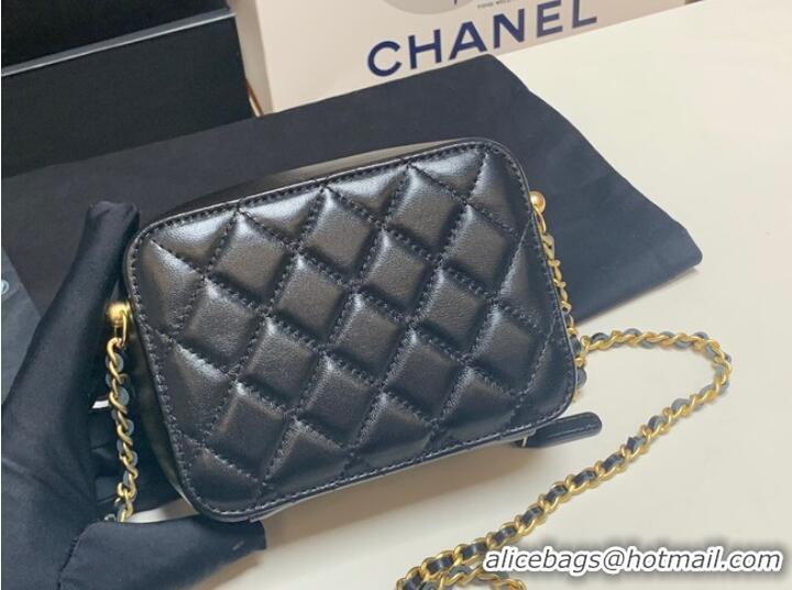 Promotional Chanel Lambskin camera bag AS2463 black