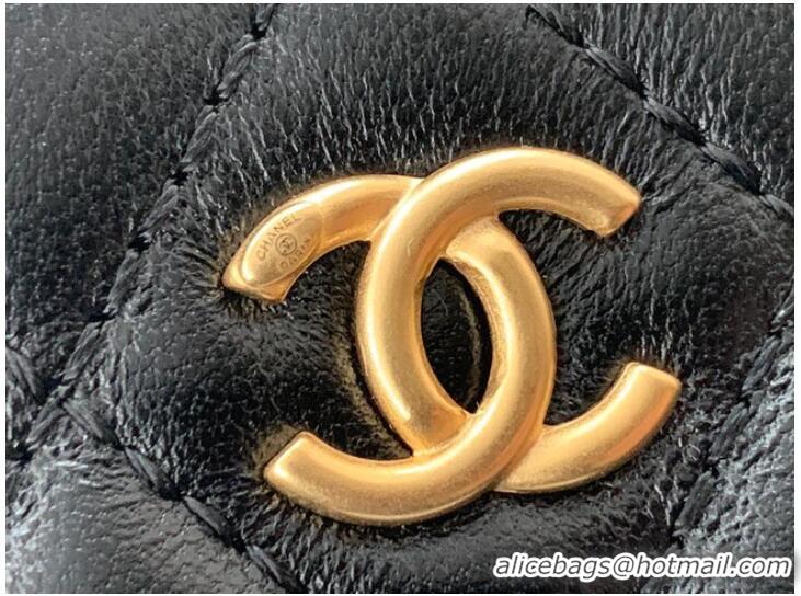 Promotional Chanel Lambskin camera bag AS2463 black