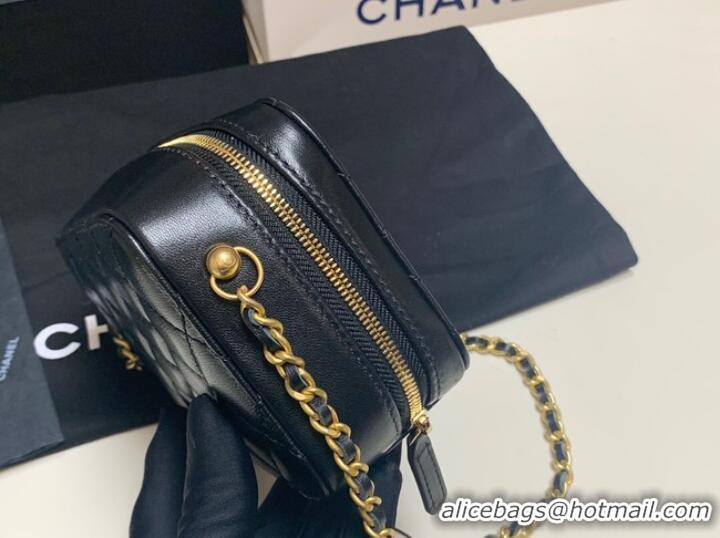 Promotional Chanel Lambskin camera bag AS2463 black