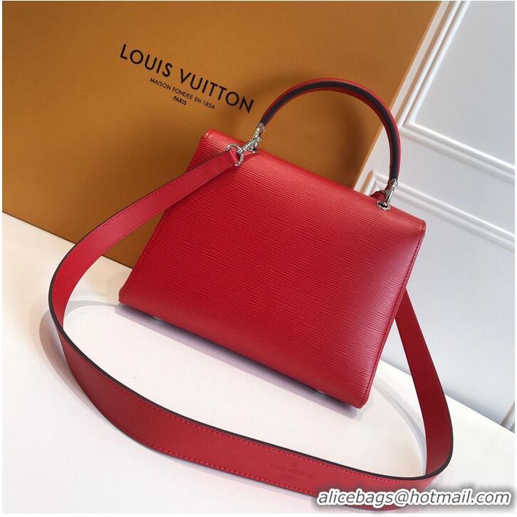 Well Crafted Louis Vuitton Original Epi Leather Grenelle Small Tote Bag M53694 Red