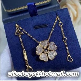 Buy Fashionable Van Cleef & Arpels Necklace CE6855 Gold