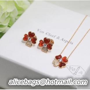 Grade Promotional Van Cleef & Arpels Necklace &Earrings CE6875