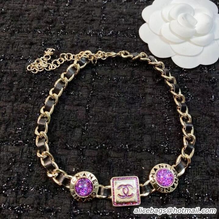 Buy Inexpensive Grade Chanel Necklace CE6907