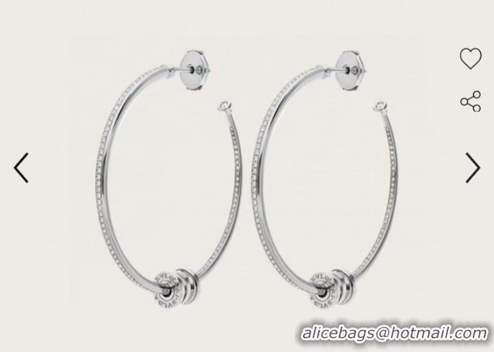 Spot Bulk Discount BVLGARI Earrings CE6939 Silver