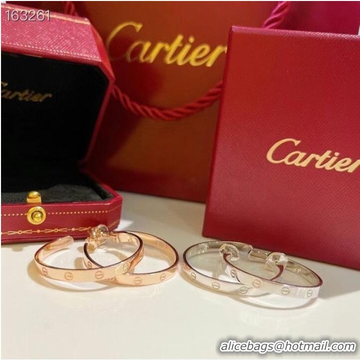 Top Quality Cheap Cartier Earrings CE6945 Silver