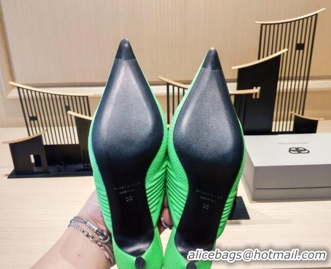 Reasonable Price Balenciaga Knit Mules 4cm 121323 Green