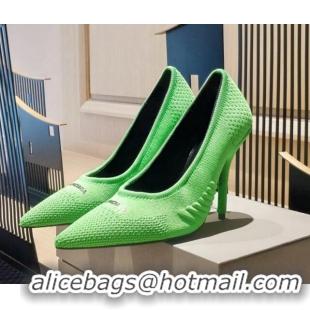 Grade Design Balenciaga Knit Pumps 9cm 121327 Green 