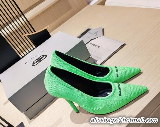 Grade Design Balenciaga Knit Pumps 9cm 121327 Green 