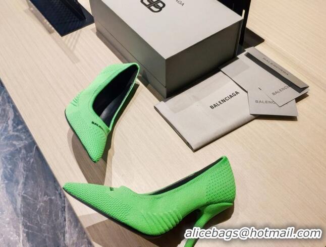 Grade Design Balenciaga Knit Pumps 9cm 121327 Green 