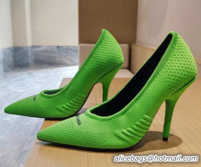 Grade Design Balenciaga Knit Pumps 9cm 121327 Green 