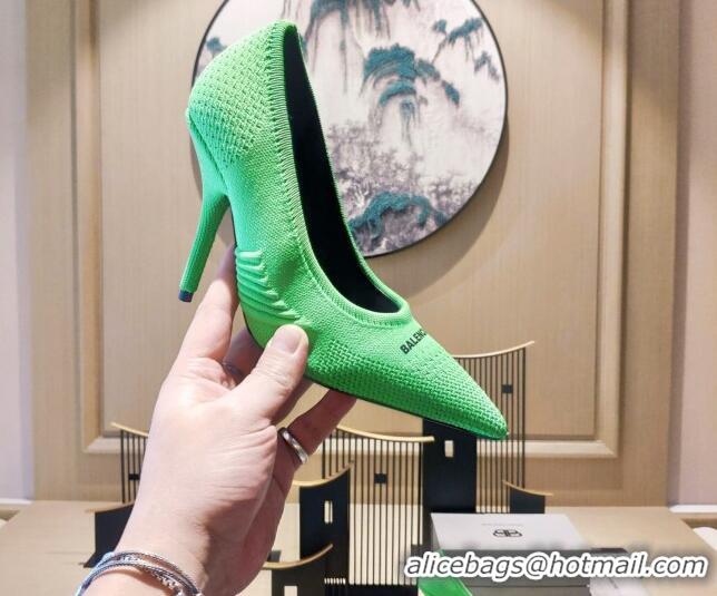 Grade Design Balenciaga Knit Pumps 9cm 121327 Green 