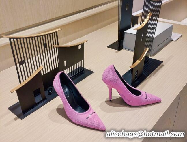 Affordable Price Balenciaga Knit Pumps 9cm 121327 Pink