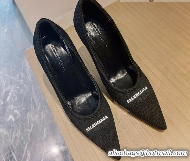 Low Price Balenciaga Knit Pumps 9cm 121327 Black