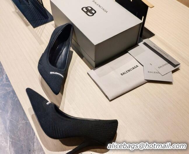 Low Price Balenciaga Knit Pumps 9cm 121327 Black