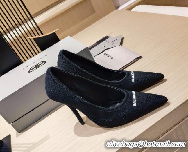 Low Price Balenciaga Knit Pumps 9cm 121327 Black