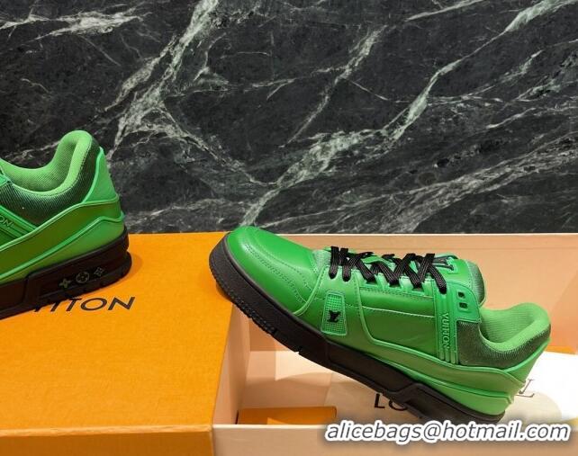 Grade Design Louis Vuitton LV Trainer Sneakers 121778 Vert Green