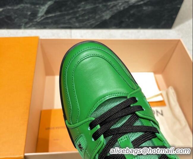 Grade Design Louis Vuitton LV Trainer Sneakers 121778 Vert Green