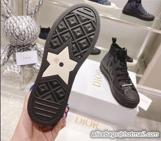 Reasonable Price Dior Walk'n'Dior Sneakers in Uber Black Oblique Technical Mesh 121551