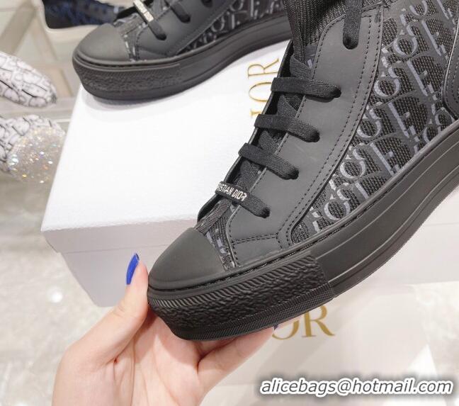 Reasonable Price Dior Walk'n'Dior Sneakers in Uber Black Oblique Technical Mesh 121551