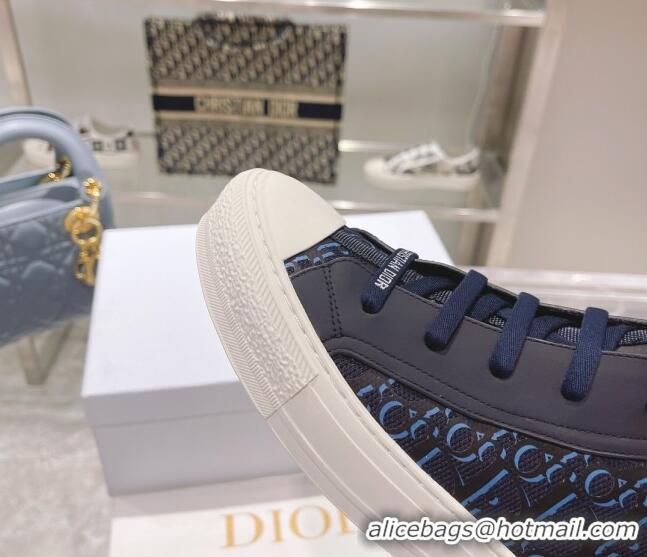 Good Product Dior Walk'n'Dior Sneakers in Deep Blue Oblique Technical Mesh 121552