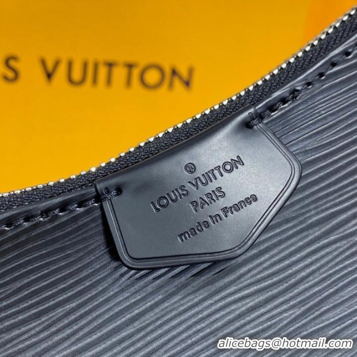 Good Taste Louis Vuitton Epi Leather EASY POUCH ON STRAP M80471 BLACK